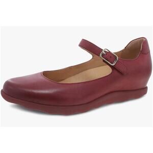 Dansko Women's Marcella Red Burnished Mary Jane 6.5-7 M US -  Comfort